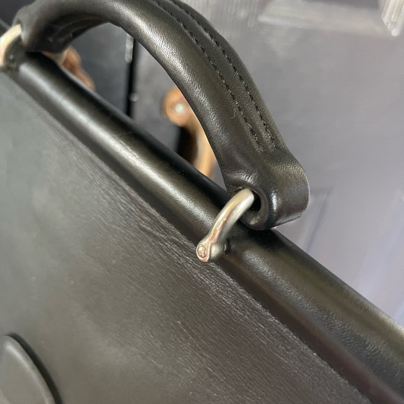 COACH Briefcase -Beekman Black Leather Genuine - Picture 9 of 16